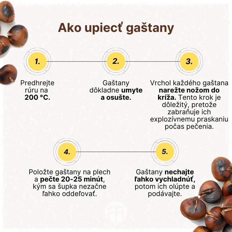 (Slovenčina) Jak upéct kaštany